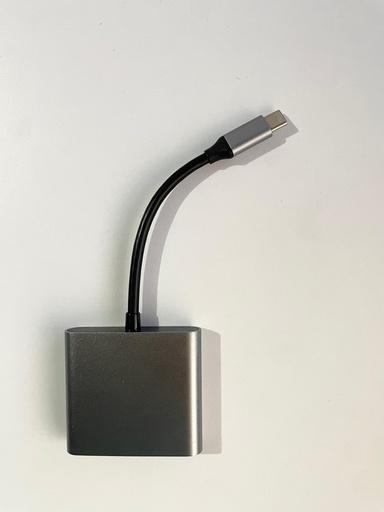 Adaptador 3 en 1 Tipo C a Hdmi-C-Usb